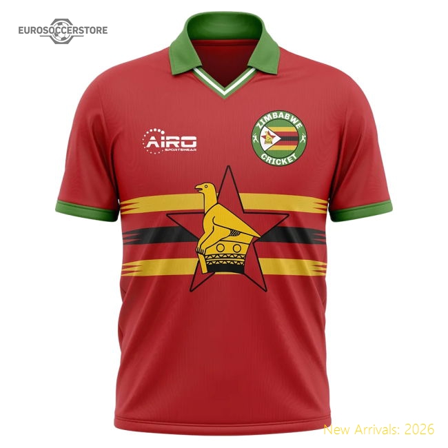 2025-2026 Zimbabwe Cricket Concept Shirt - Baby-Vantage Point Soccer