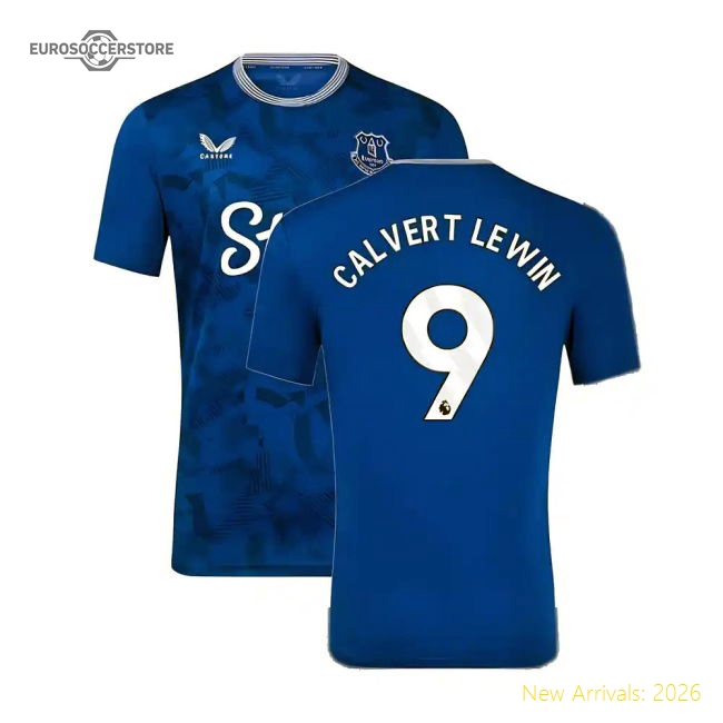 2024-2025 Everton Home Shirt (Calvert Lewin 9)-Vantage Point Soccer