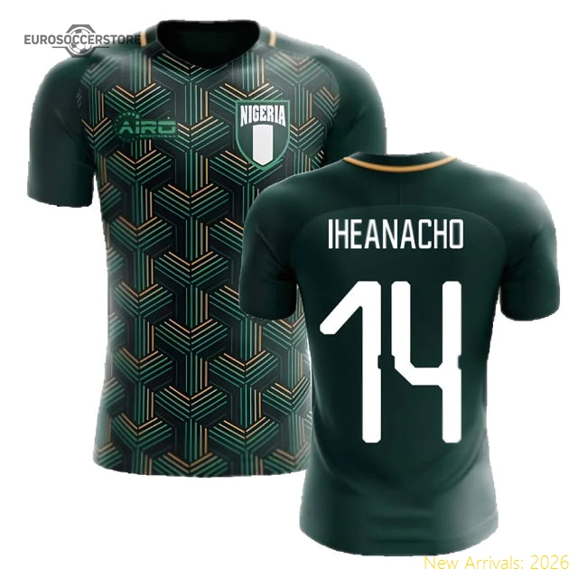 2025-2026 Nigeria Third Concept Football Shirt (Iheanacho 14)-Vantage Point Soccer