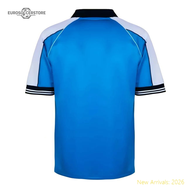 Manchester City 2000 Home Retro Shirt (Dickov 9)-Vantage Point Soccer
