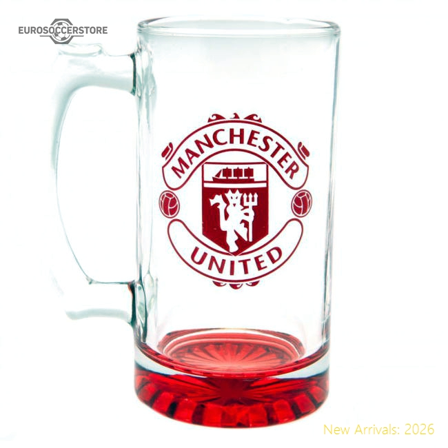 Manchester United FC Stein Glass Tankard-Vantage Point Soccer