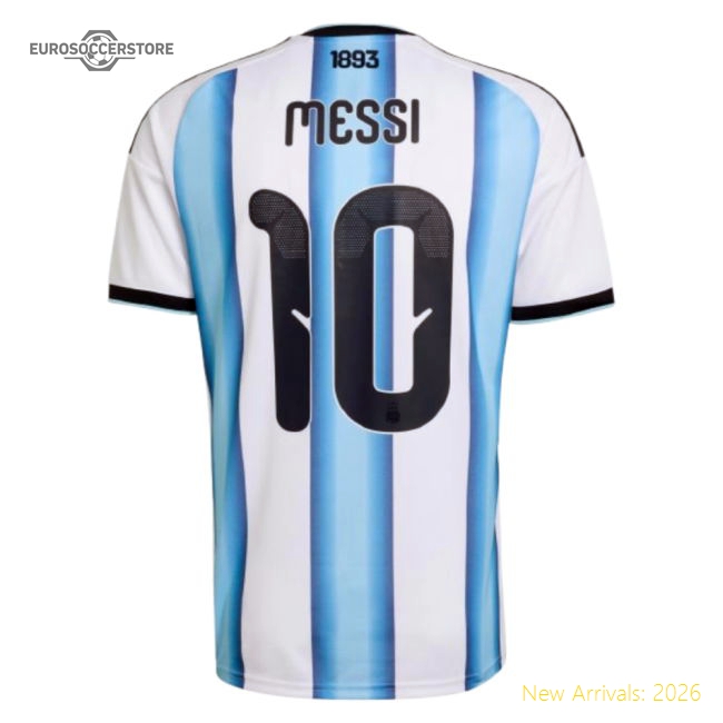 2026-2027 Argentina LIONEL MESSI Home Shirt-Vantage Point Soccer