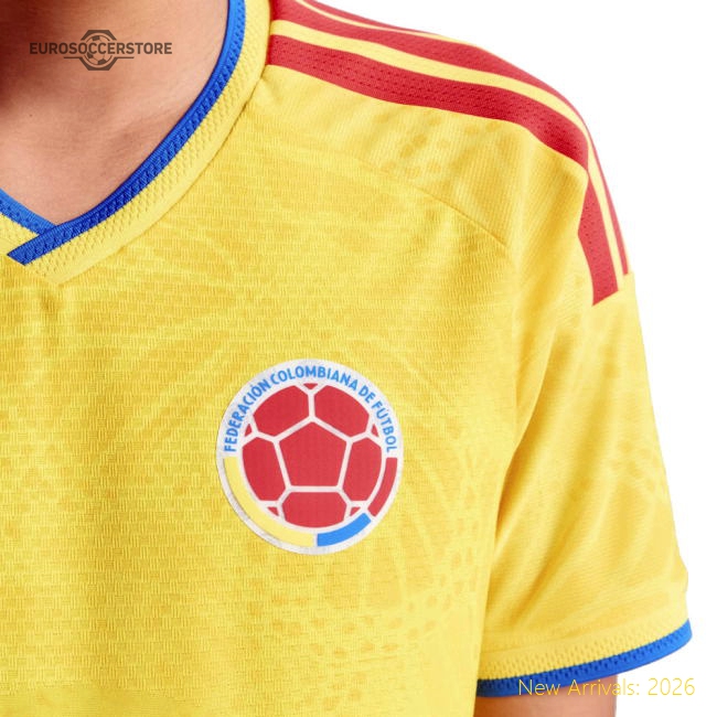 2026-2027 Colombia Authentic Home Shirt-Vantage Point Soccer
