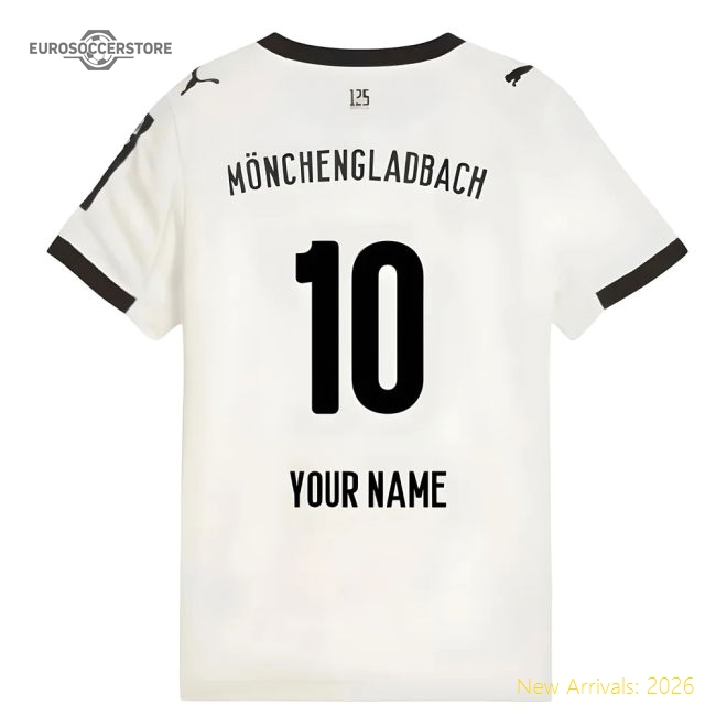 2025-2026 Borussia MGB Home Shirt (Kids) (Your Name)-Vantage Point Soccer