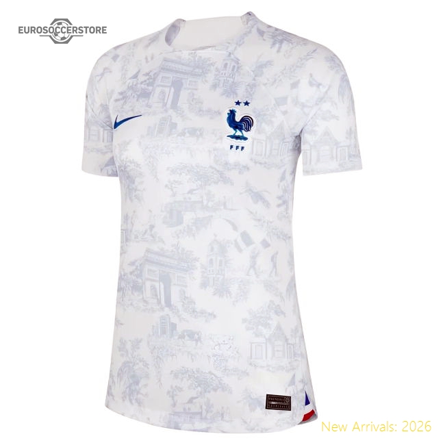 2022-2023 France Away Shirt (Ladies) (Griezmann 7)-Vantage Point Soccer