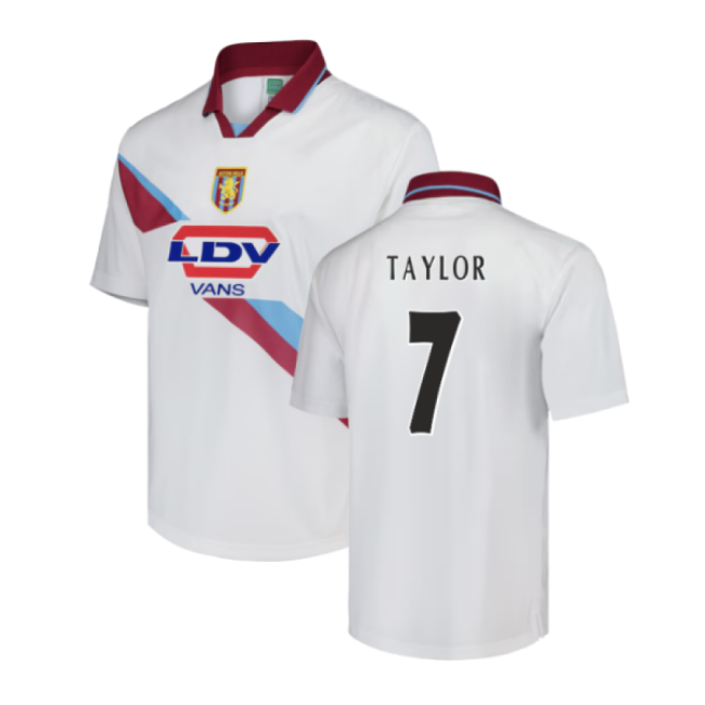 Aston Villa 2000 Away Retro Shirt (Taylor 7)-Vantage Point Soccer