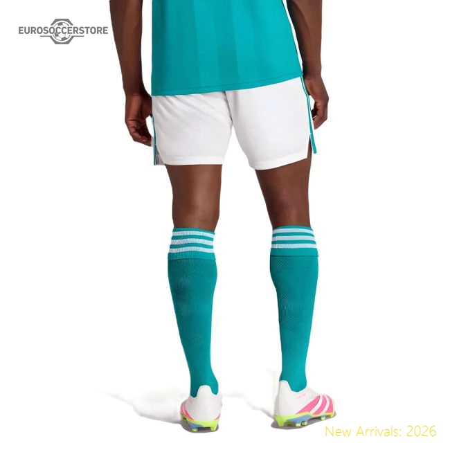 2025-2026 Liverpool Third Shorts (White)-Vantage Point Soccer