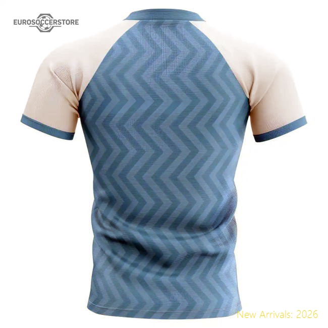 2025-2026 Uruguay Home Concept Rugby Shirt - Baby-Vantage Point Soccer
