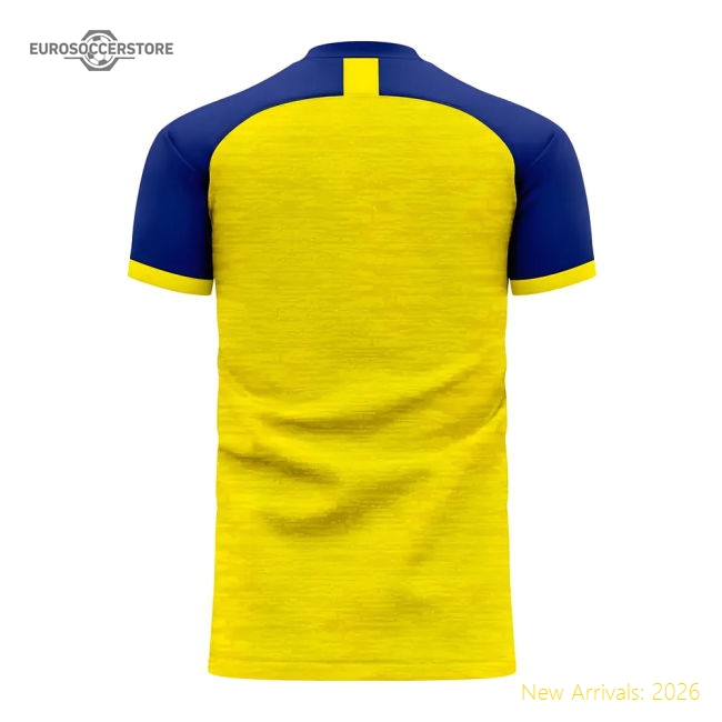 Al-Nassr 2025-2026 Home Concept Football Kit (Libero) - Baby-Vantage Point Soccer