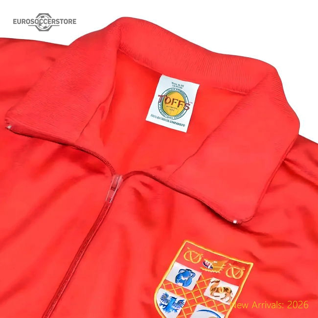 Stoke City 1970s Retro Tracktop-Vantage Point Soccer