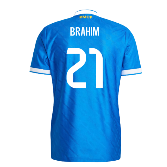 2025-2026 Real Madrid Authentic Third Shirt (Brahim 21)-Vantage Point Soccer