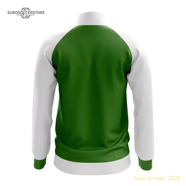 Saudi Arabia Concept Football Track Jacket (Green)-Vantage Point Soccer