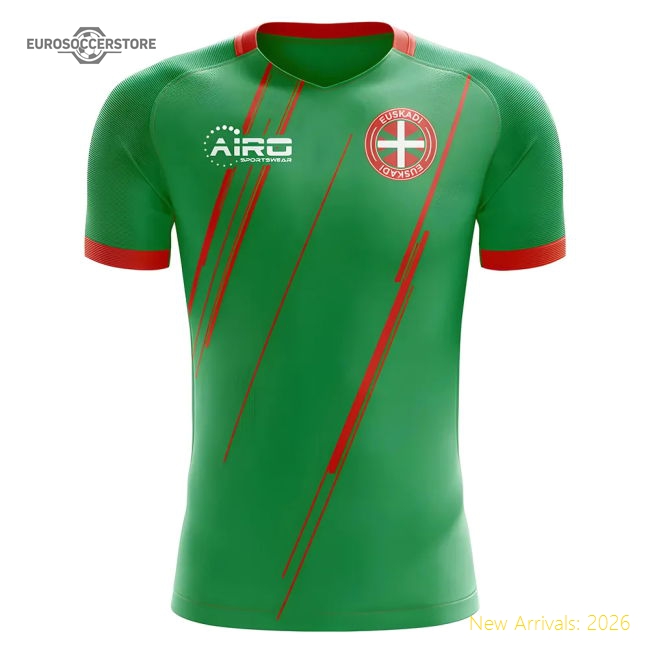 2025-2026 Euskadi Home Concept Football Shirt-Vantage Point Soccer