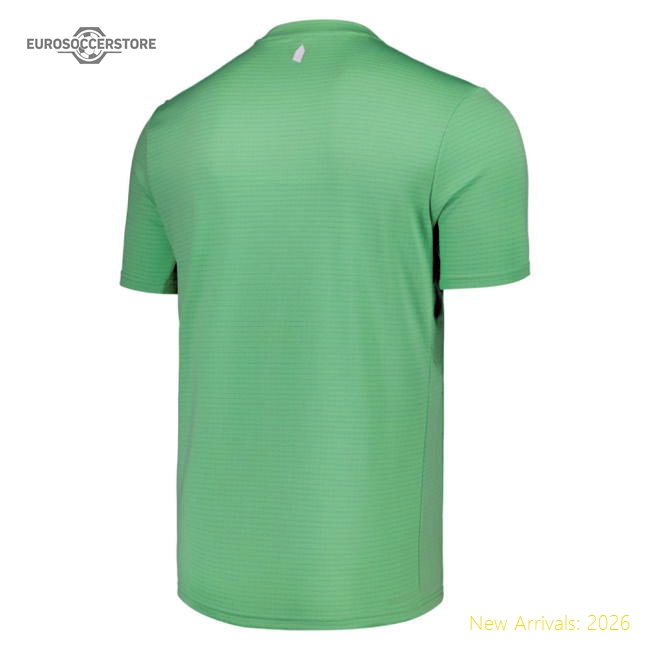 2025-2026 Everton Goalkeeper Home Shirt (Green)-Vantage Point Soccer