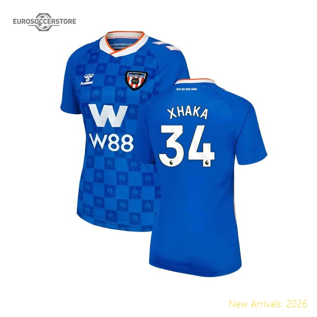 2025-2026 Sunderland Away Shirt - Womens (Xhaka 34)-Vantage Point Soccer