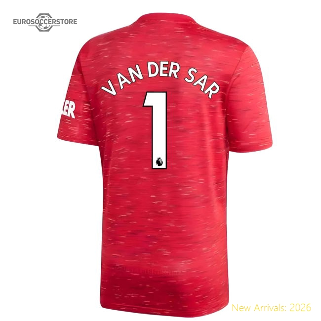 2020-2021 Man Utd Adidas Home Football Shirt (VAN DER SAR 1)-Vantage Point Soccer