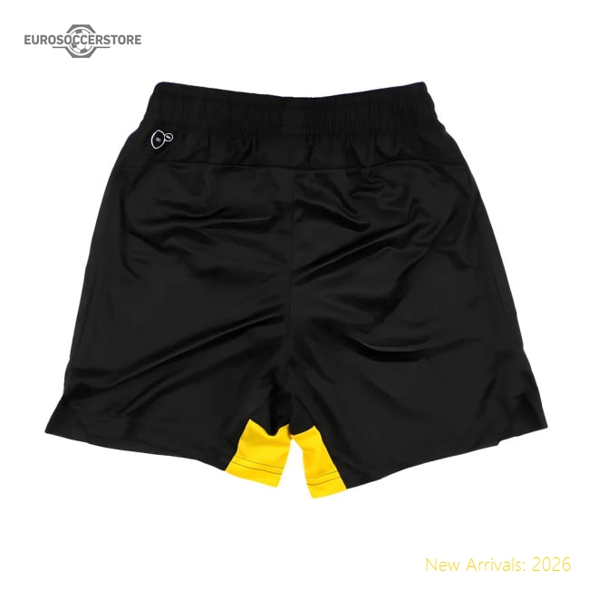 Borussia Dortmund 2015-16 Home Shorts (#11) (UK 26) (Excellent)-Vantage Point Soccer