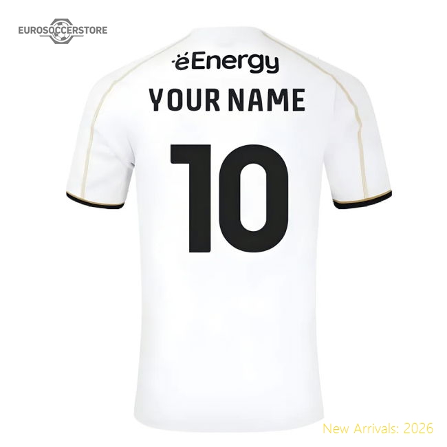 2024-2025 MK Dons Home Shirt (Your Name)-Vantage Point Soccer