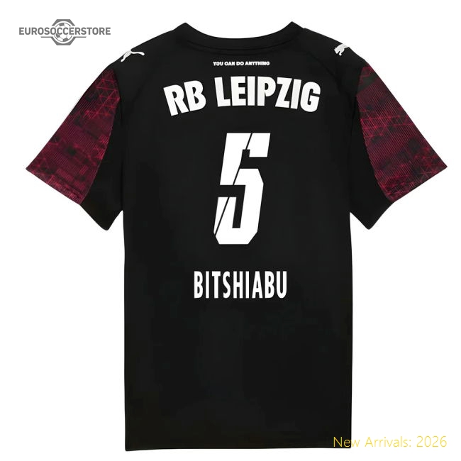 2025-2026 Red Bull Leipzig Third Shirt (Kids) (Bitshiabu 5)-Vantage Point Soccer