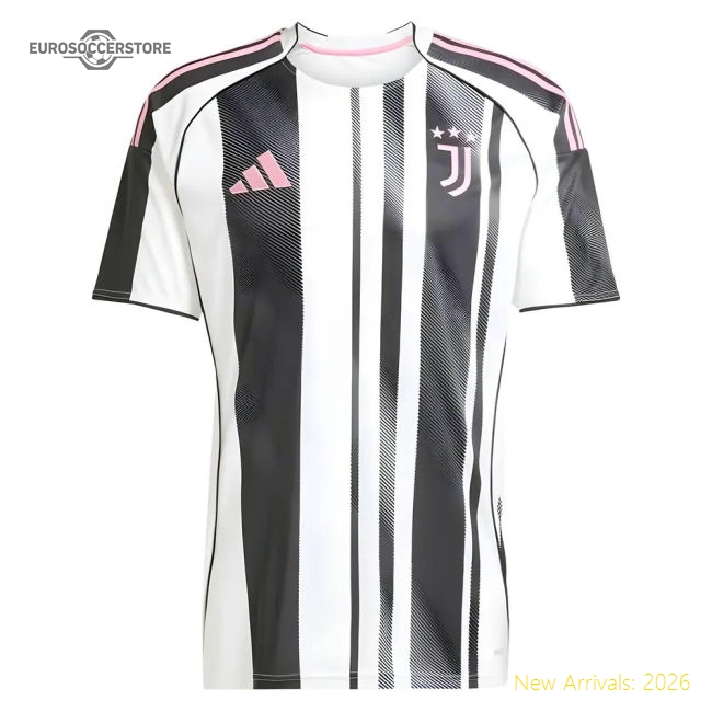 2025-2026 Juventus Home Shirt-Vantage Point Soccer
