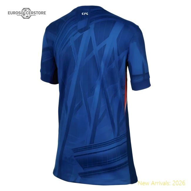 2025-2026 Chelsea Home Shirt (Kids)-Vantage Point Soccer