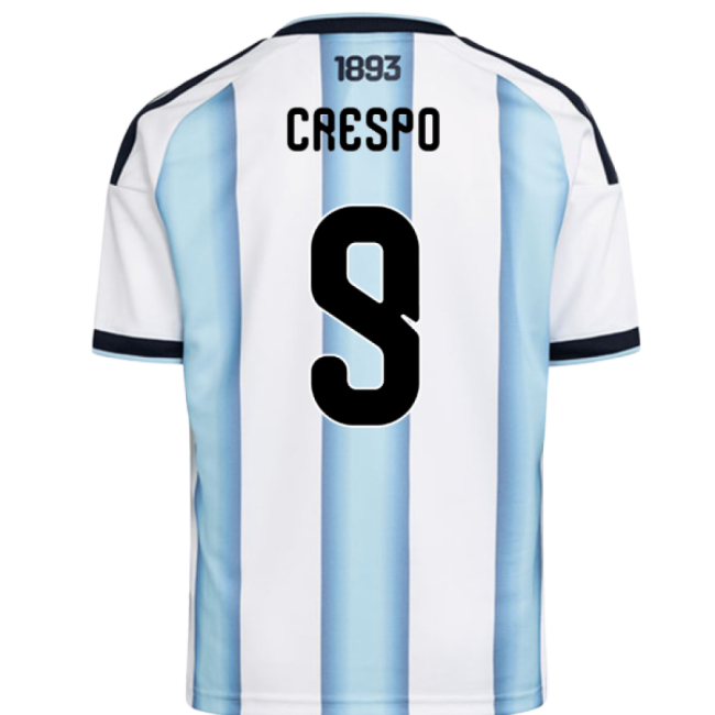 2026-2027 Argentina Home Shirt (Kids) (Crespo 9)-Vantage Point Soccer