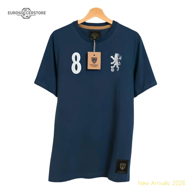 Chelsea Lampard The Lionheart Blue 8 Shirt-Vantage Point Soccer