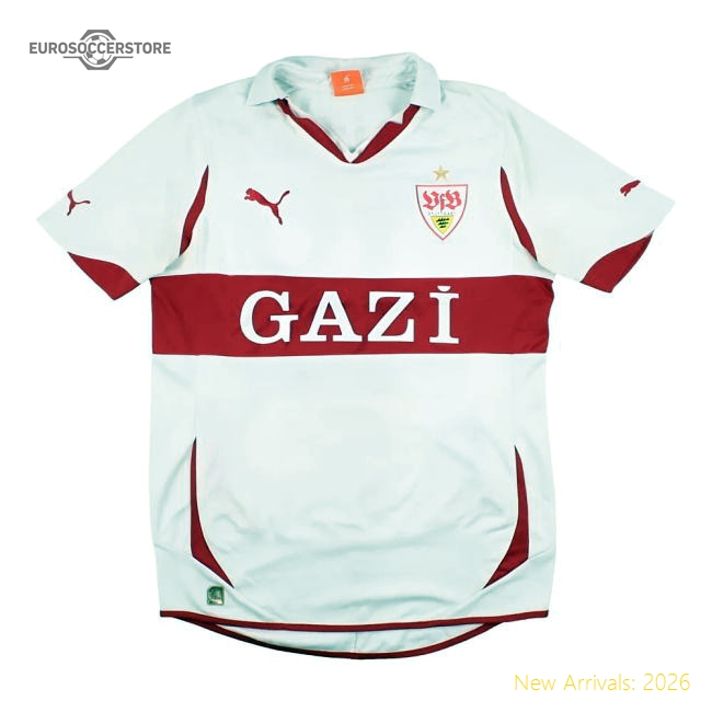 Stuttgart 2010-11 Home Shirt (Hajnal #28) ((Fair) XLB)-Vantage Point Soccer