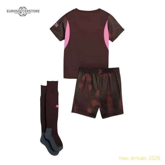 2024-2025 Man City Third Goalkeeper Mini Kit-Vantage Point Soccer