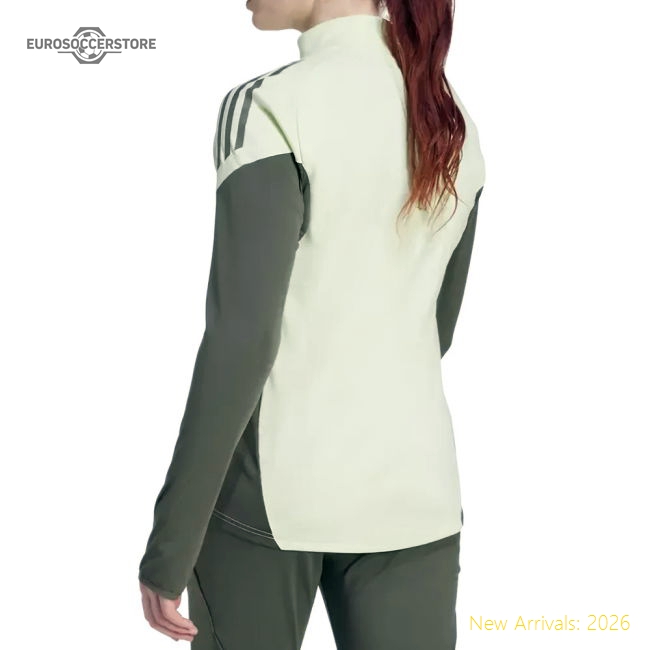 2025-2026 Real Madrid Training Top (Almost Lime) - Womens-Vantage Point Soccer