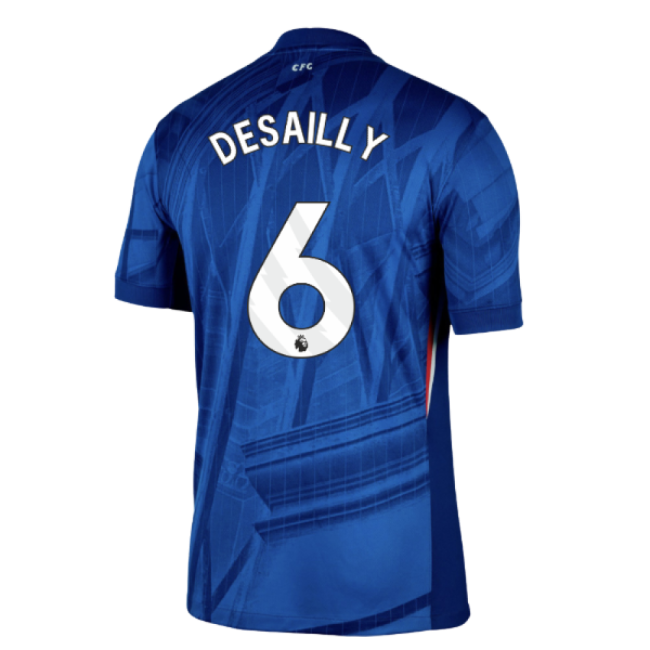 2025-2026 Chelsea Home Shirt (Desailly 6)-Vantage Point Soccer