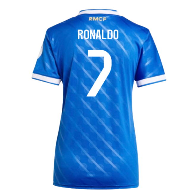 2025-2026 Real Madrid Third Shirt (Womens) (Ronaldo 7)-Vantage Point Soccer