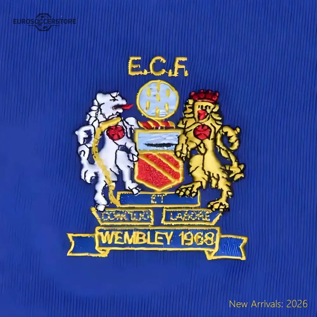 Manchester Reds 1968 European Cup Final Retro Football Shirt-Vantage Point Soccer