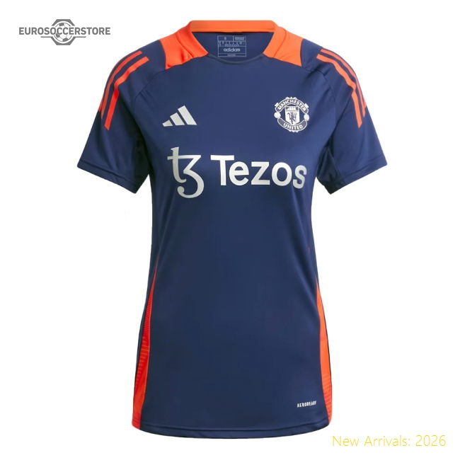 2024-2025 Man Utd Training Jersey (Night Indigo) - Womens (Toone 7)-Vantage Point Soccer