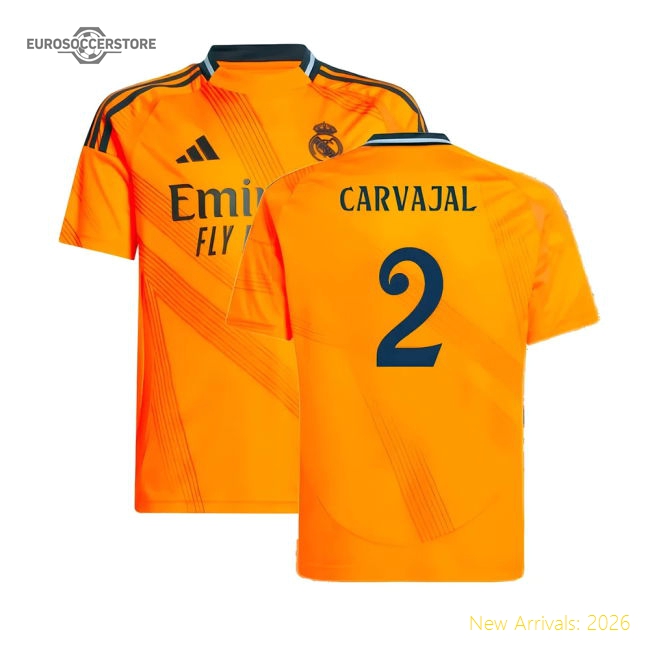 2024-2025 Real Madrid Away Shirt (Kids) (Carvajal 2)-Vantage Point Soccer