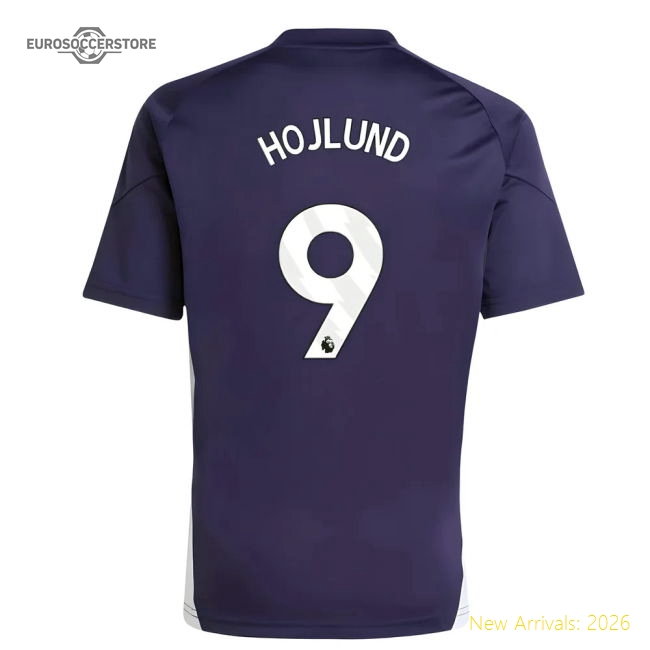 2025-2026 Man Utd Training Jersey (Aurora Plum) - Kids (Hojlund 9)-Vantage Point Soccer