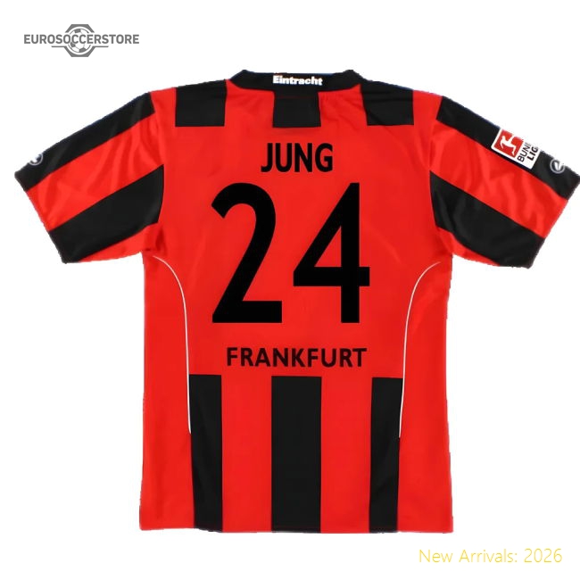 Eintracht Frankfurt 2010-12 Home Shirt ((Very Good) S) (Jung 24)-Vantage Point Soccer