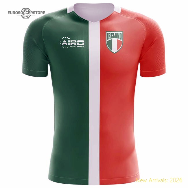 2025-2026 Ireland Flag Concept Football Shirt (McClean 11)-Vantage Point Soccer