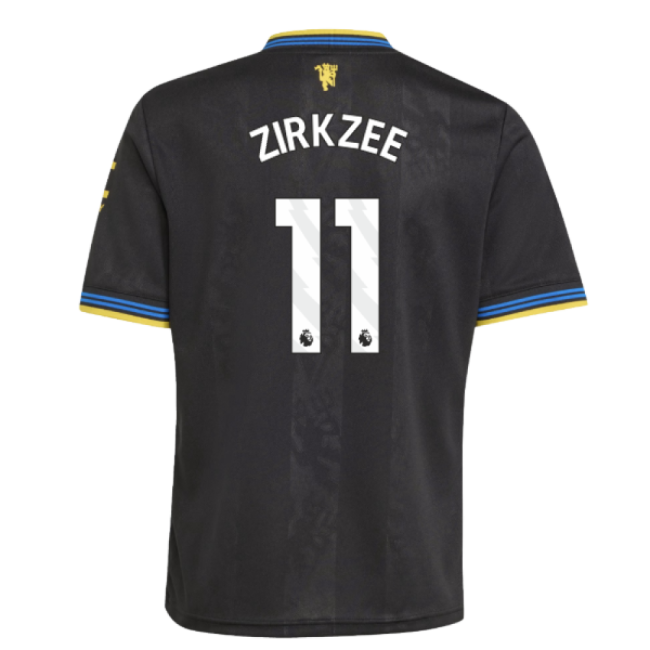 2025-2026 Man Utd Third Shirt (Kids) (Zirkzee 11)-Vantage Point Soccer