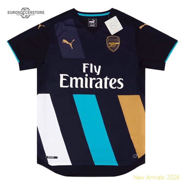 2015-2016 Arsenal Cup 3rd Shirt (Mertesacker 4)-Vantage Point Soccer