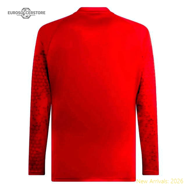 2023-2024 AC Milan Training Fleece (Red)-Vantage Point Soccer