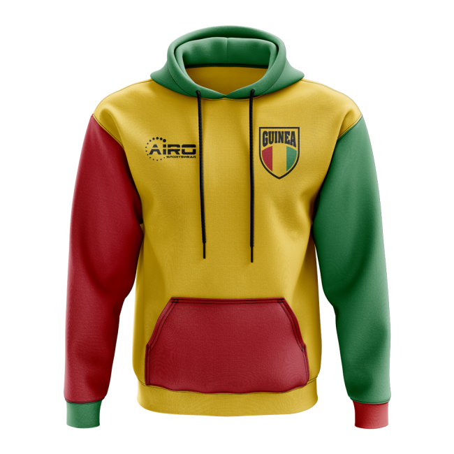 Guinea Concept Country Football Hoody (Yellow)-Vantage Point Soccer