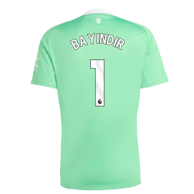 2025-2026 Man Utd Third Goalkeeper Shirt (Green) (Bayindir 1)-Vantage Point Soccer