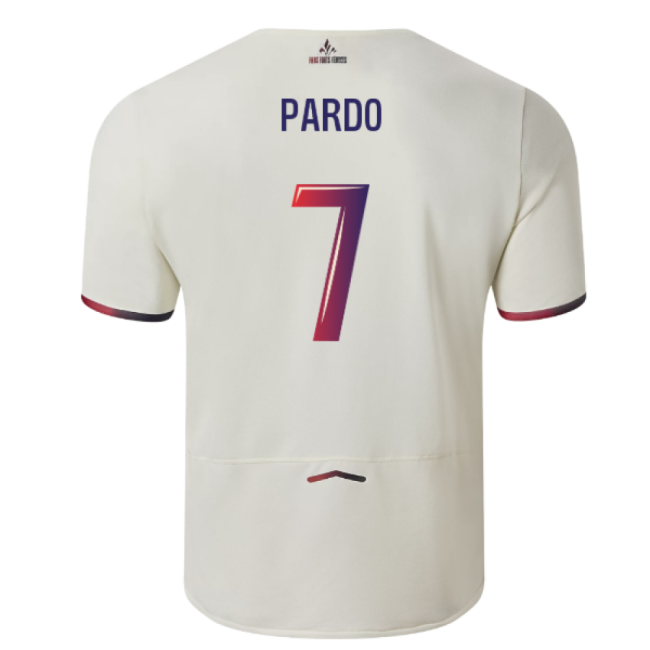 2025-2026 Lille Away Shirt (Pardo 7)-Vantage Point Soccer