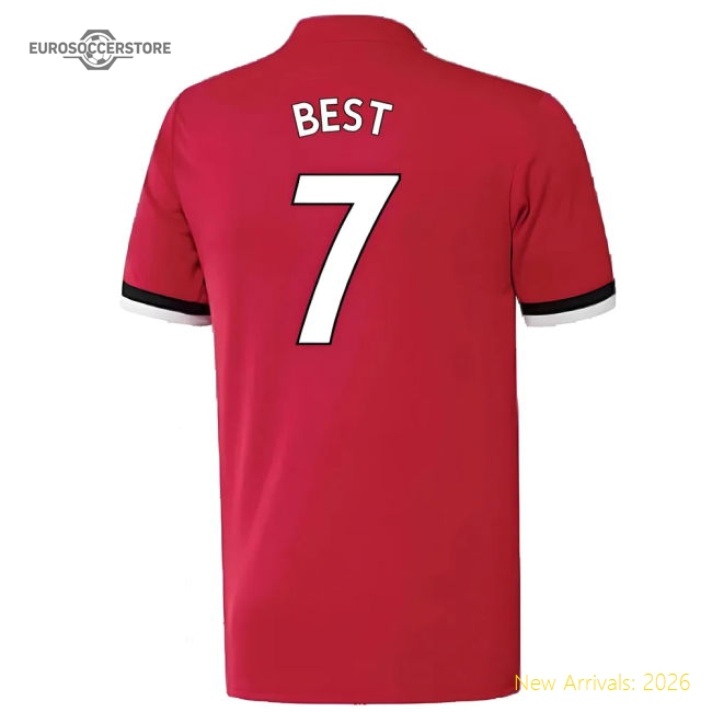Manchester United 2017-18 Home Shirt ((Excellent) 4-5 Year) (Best 7)-Vantage Point Soccer