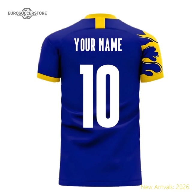 Gabon 2025-2026 Away Concept Football Kit (Libero) (Your Name)-Vantage Point Soccer