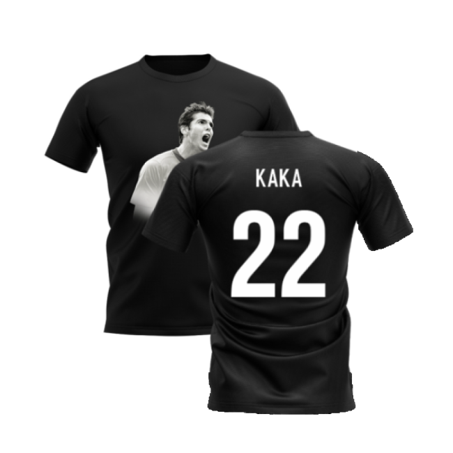 Kaka Legend T-Shirt (Black) (Kaka 22)-Vantage Point Soccer