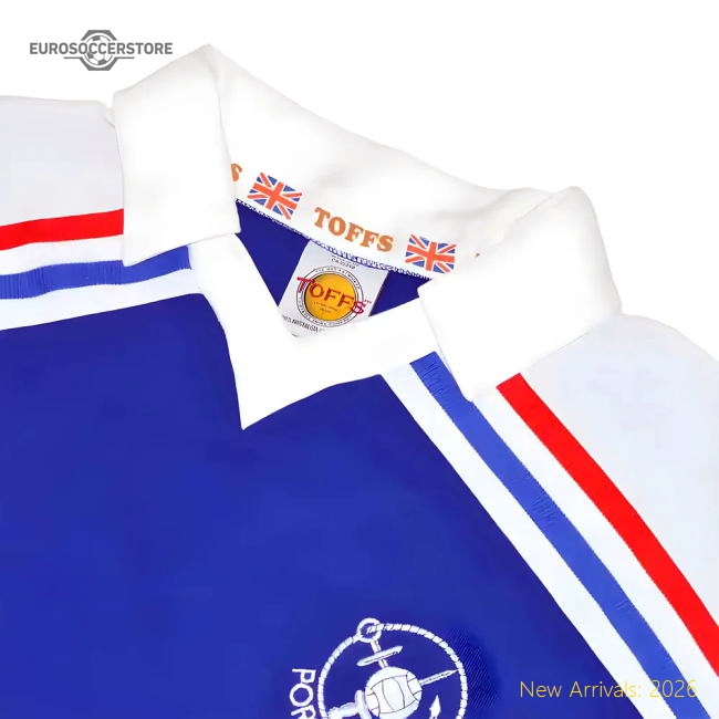 Portsmouth 1980-1982 Home Retro Football Shirt-Vantage Point Soccer