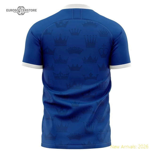 2025-2026 Real Oviedo Home Concept Football Shirt - Womens-Vantage Point Soccer