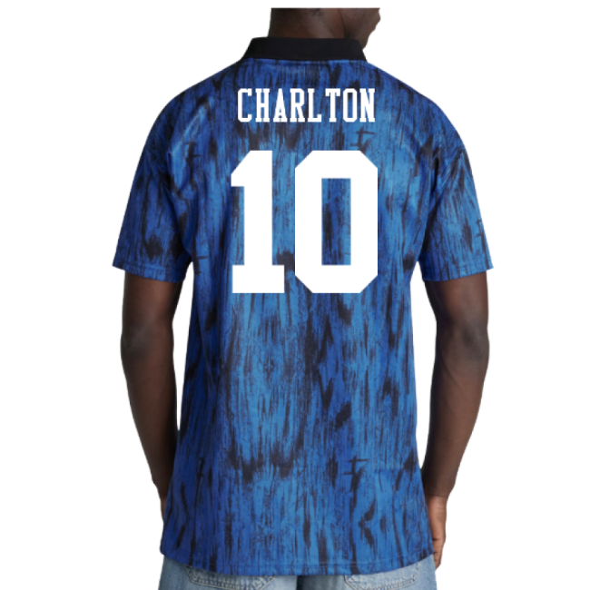 1992-1993 Man Utd Away Retro Shirt (Charlton 10)-Vantage Point Soccer